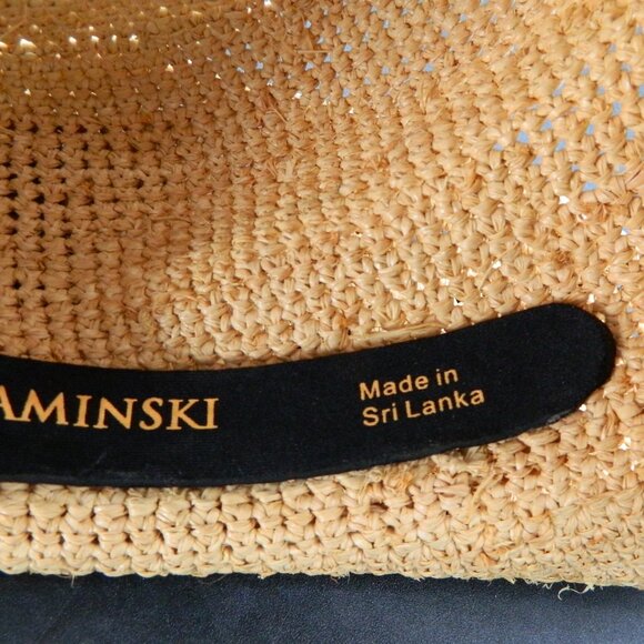 Helen Kaminski 100% Raffia Hat, made in Sri Lanka - Picture 9 of 13